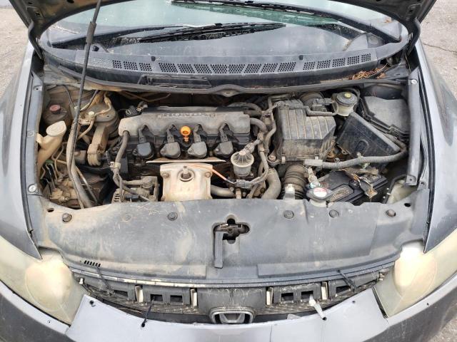 19XFA1F61AE050018 - 2010 HONDA CIVIC LX-S رمادي صورة 11