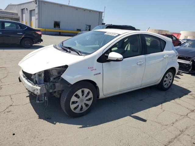 JTDKDTB33C1020280 - 2012 TOYOTA PRIUS C WHITE photo 1