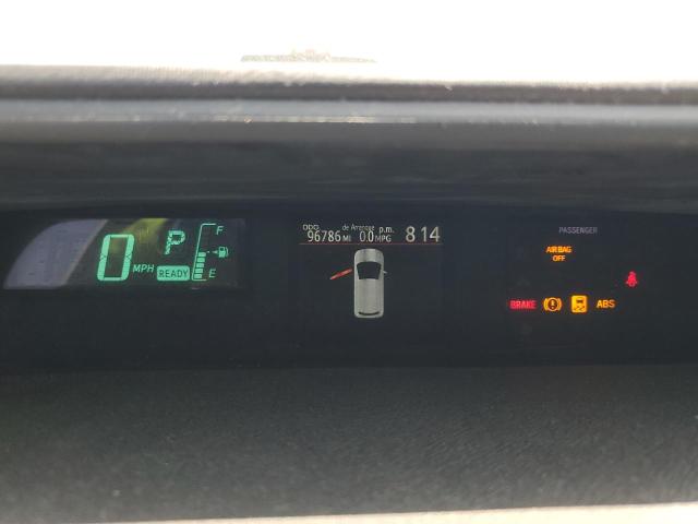 JTDKDTB33C1020280 - 2012 TOYOTA PRIUS C WHITE photo 9