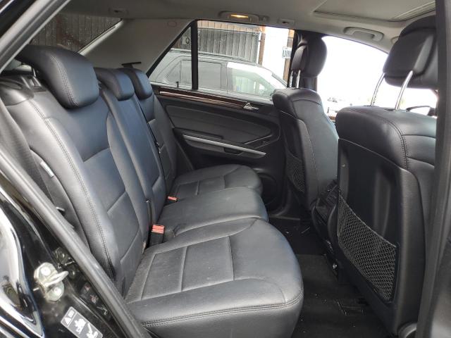 4JGBB8GB9BA701931 - 2011 MERCEDES-BENZ ML 350 4MATIC BLACK photo 11