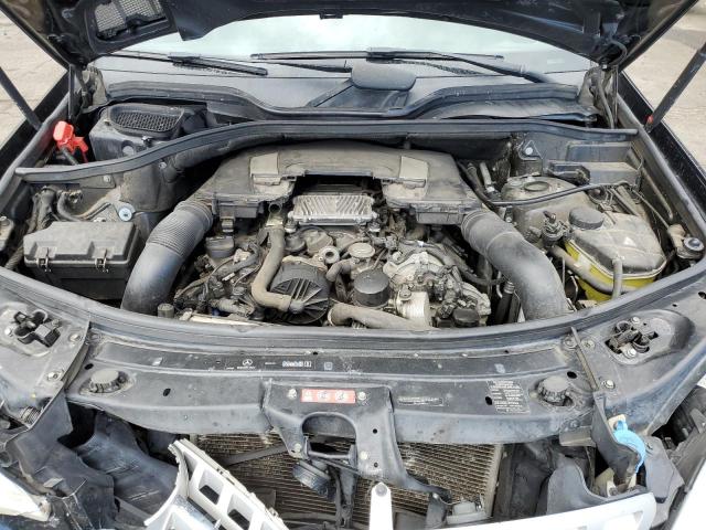 4JGBB8GB9BA701931 - 2011 MERCEDES-BENZ ML 350 4MATIC BLACK photo 12