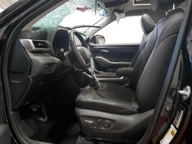5TDGZRBH2MS528007 - 2021 TOYOTA HIGHLANDER XLE BLACK photo 7