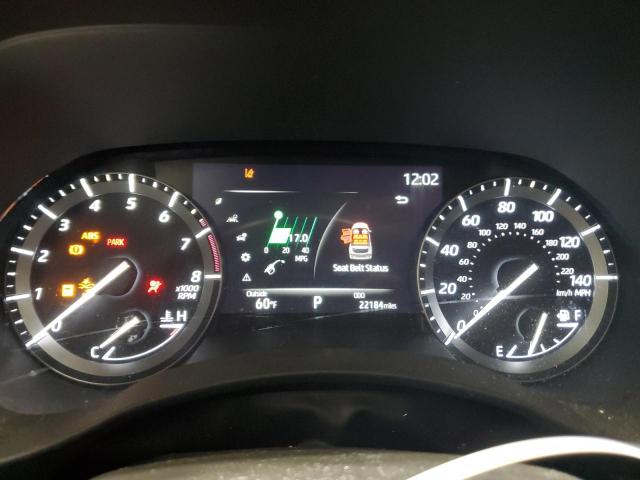 5TDGZRBH2MS528007 - 2021 TOYOTA HIGHLANDER XLE BLACK photo 9