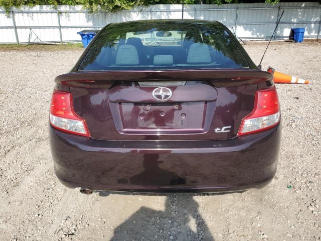 JTKJF5C70D3063931 - 2013 TOYOTA SCION TC 栗色 照片 6