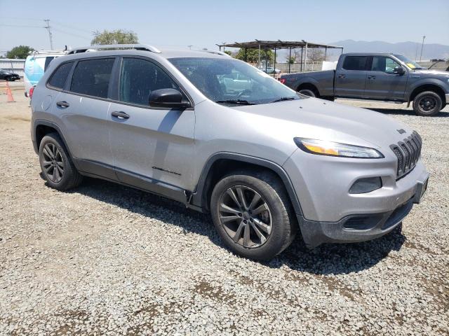 1C4PJLAB5FW620295 - 2015 JEEP CHEROKEE SPORT SILVER photo 4