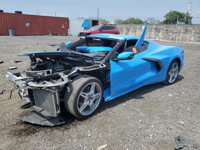1G1YA2D46P5135126 - 2023 CHEVROLET CORVETTE STINGRAY 1LT BLUE photo 1