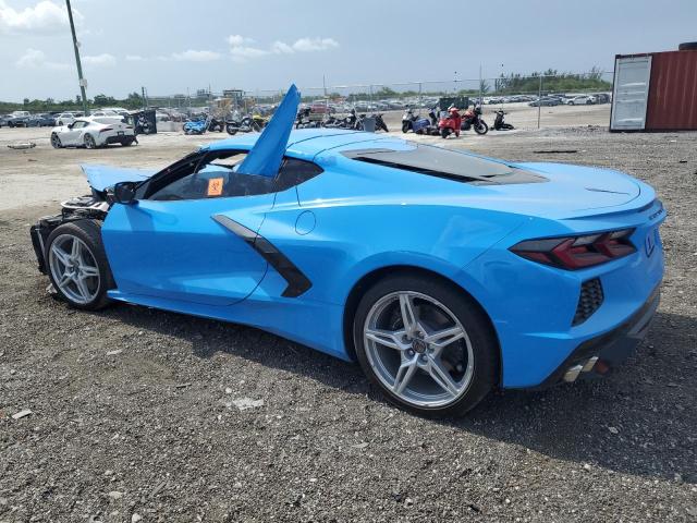 1G1YA2D46P5135126 - 2023 CHEVROLET CORVETTE STINGRAY 1LT BLUE photo 2