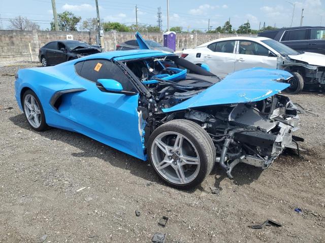 1G1YA2D46P5135126 - 2023 CHEVROLET CORVETTE STINGRAY 1LT BLUE photo 4