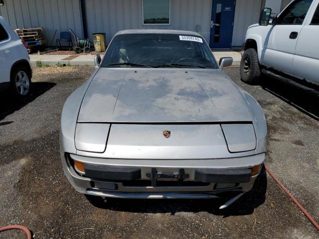 WP0AB0941HN475899 - 1987 PORSCHE 944 SILVER photo 5