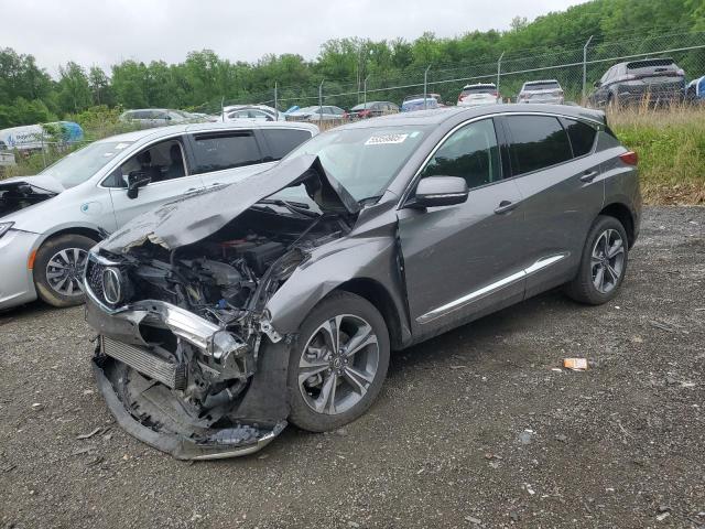 5J8TC2H7XNL013573 - 2022 ACURA RDX ADVANCE GRAY photo 1