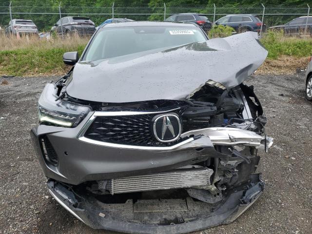 5J8TC2H7XNL013573 - 2022 ACURA RDX ADVANCE GRAY photo 5