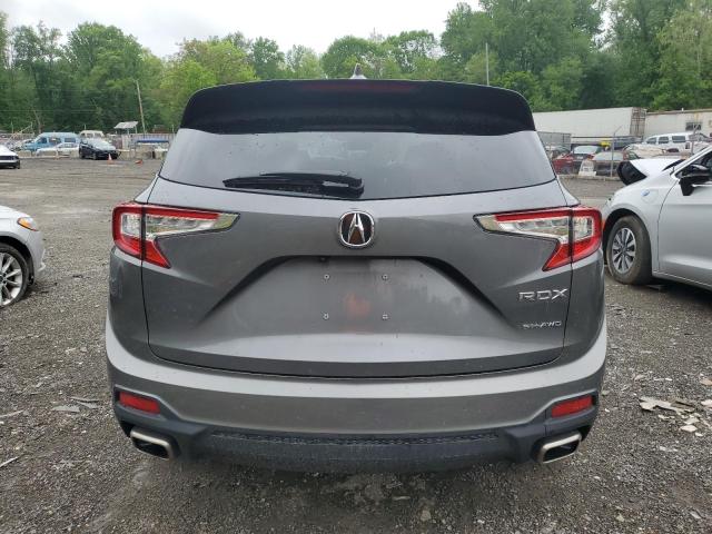5J8TC2H7XNL013573 - 2022 ACURA RDX ADVANCE GRAY photo 6