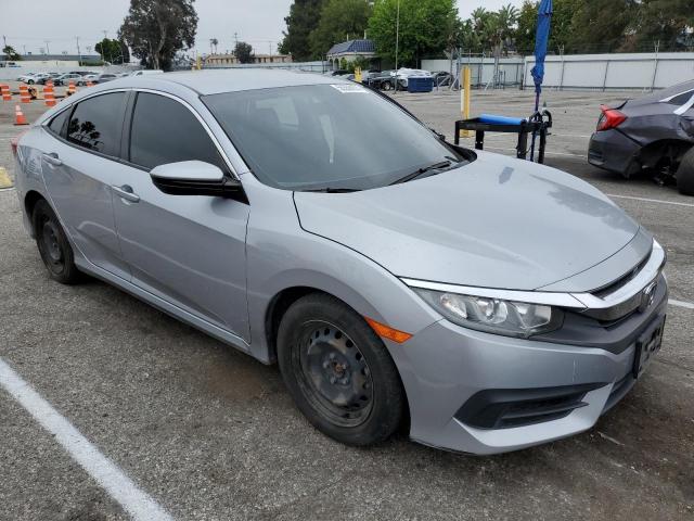 2HGFC2F59JH500530 - 2018 HONDA CIVIC LX SILVER photo 4