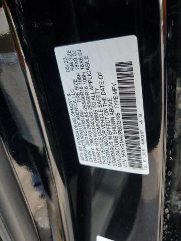 5FNYG1H47PB033195 - 2023 HONDA PILOT EXL BLACK photo 14
