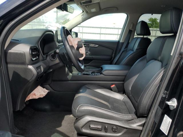 5FNYG1H47PB033195 - 2023 HONDA PILOT EXL BLACK photo 7