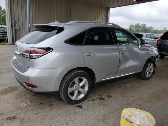 2T2BK1BA9DC204883 - 2013 LEXUS RX 350 BASE SILVER photo 3