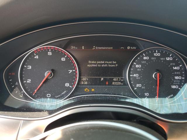 WAUHGAFC1FN006985 - 2015 AUDI A6 PRESTIGE თეთრი ფოტო 9