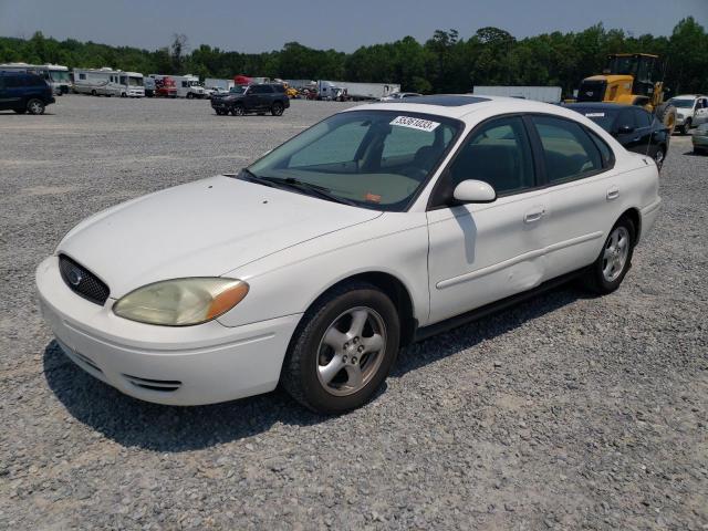 1FAFP55U14A134276 - 2004 FORD TAURUS SES WHITE photo 1