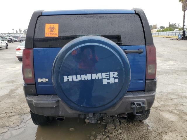 5GTDN136468190722 - 2006 HUMMER H3 BLUE photo 6