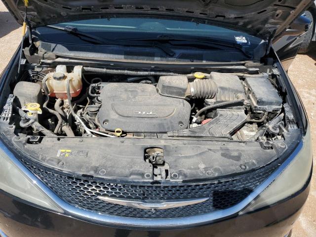 2C4RC1EG8HR541146 - 2017 CHRYSLER PACIFICA TOURING L PLUS BLACK photo 12