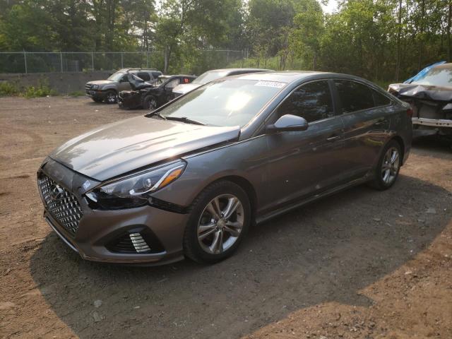 5NPE34AFXKH790386 - 2019 HYUNDAI SONATA LIMITED GRAY photo 1