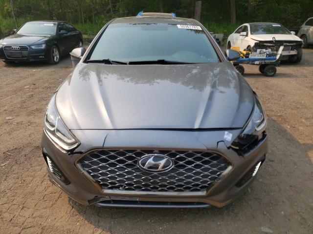 5NPE34AFXKH790386 - 2019 HYUNDAI SONATA LIMITED GRAY photo 5