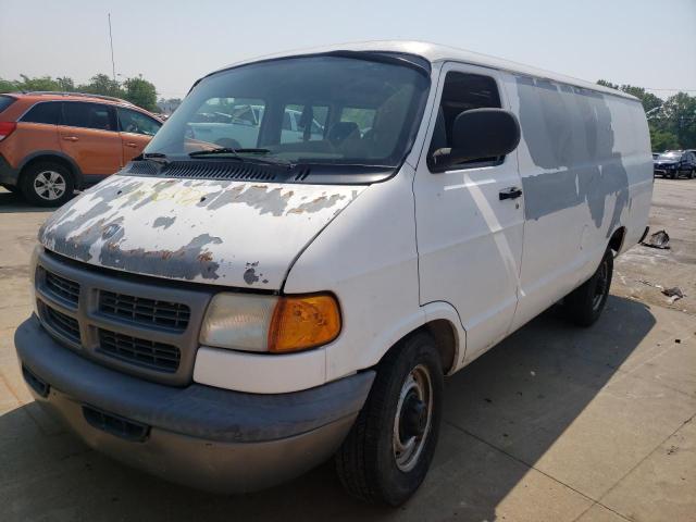 2B7JB21Y92K137518 - 2002 DODGE RAM VAN B2500 WHITE photo 1