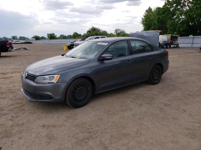 3VW2K7AJ7EM282822 - 2014 VOLKSWAGEN JETTA BASE 灰色 照片 1