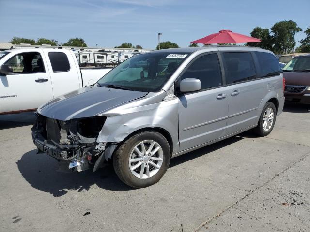 2C4RDGCG4ER392331 - 2014 DODGE GRAND CARA SXT GRAY photo 1