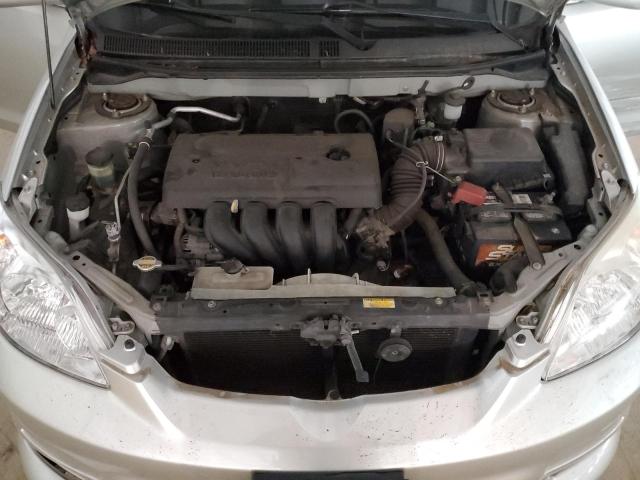 2T1KR32E53C038200 - 2003 TOYOTA COROLLA MA XR SILVER photo 11
