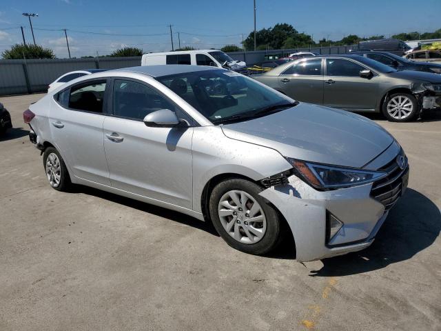 5NPD74LF9KH477603 - 2019 HYUNDAI ELANTRA SE SILVER photo 4