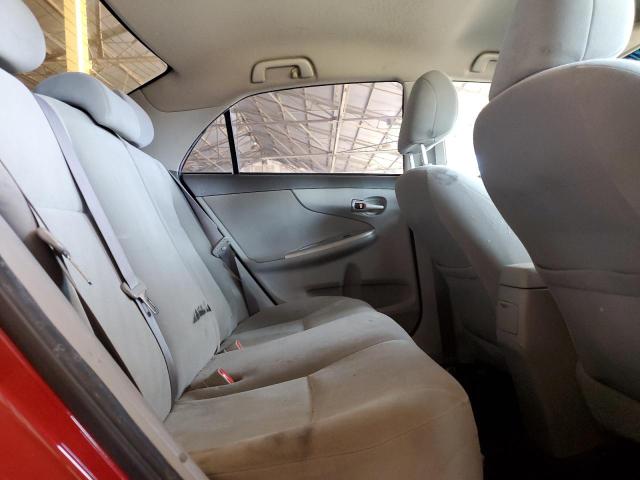 1NXBU4EE5AZ277225 - 2010 TOYOTA COROLLA BASE წითელი ფოტო 10