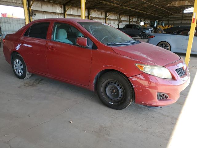 1NXBU4EE5AZ277225 - 2010 TOYOTA COROLLA BASE წითელი ფოტო 4
