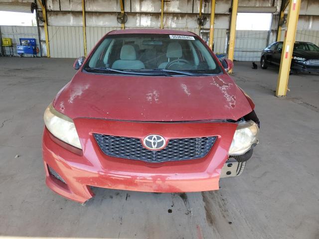 1NXBU4EE5AZ277225 - 2010 TOYOTA COROLLA BASE წითელი ფოტო 5