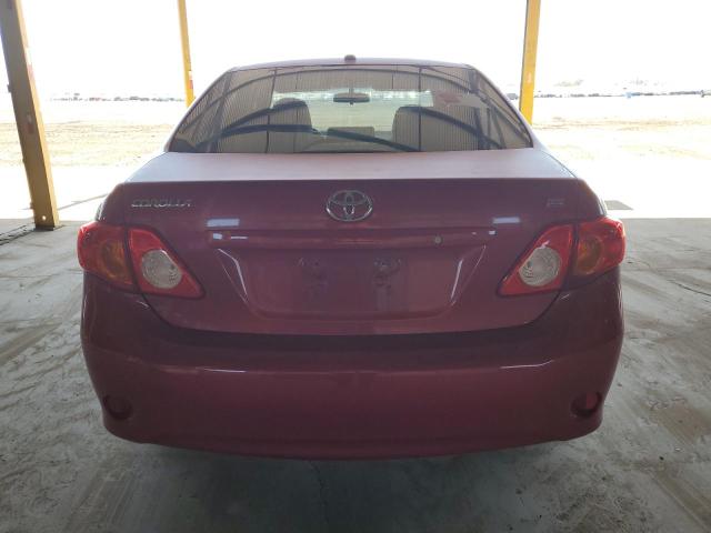 1NXBU4EE5AZ277225 - 2010 TOYOTA COROLLA BASE წითელი ფოტო 6