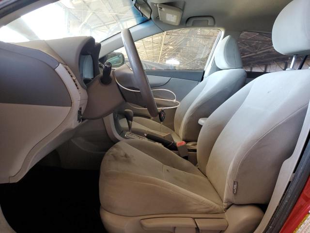 1NXBU4EE5AZ277225 - 2010 TOYOTA COROLLA BASE წითელი ფოტო 7