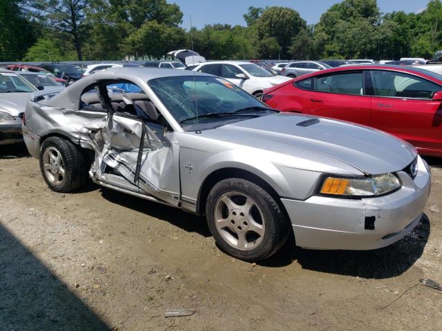 1FAFP40481F143847 - 2001 FORD MUSTANG SILVER photo 4