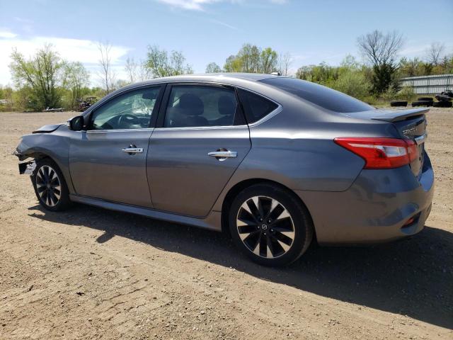 3N1AB7APXKY342201 - 2019 NISSAN SENTRA S GRAY photo 2