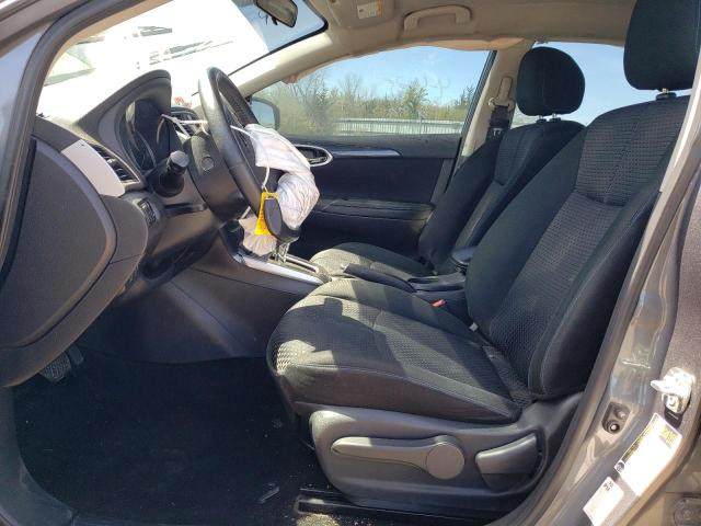 3N1AB7APXKY342201 - 2019 NISSAN SENTRA S GRAY photo 7