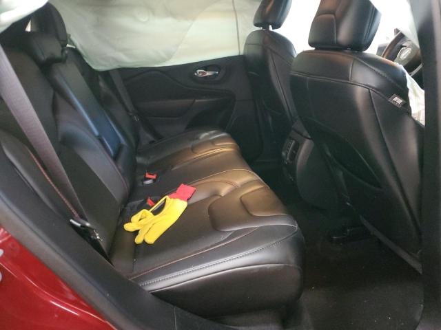 1C4PJMBX6MD162873 - 2021 JEEP CHEROKEE TRAILHAWK MAROON photo 10