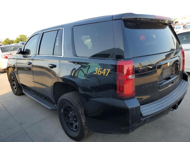 1GNLCDEC0JR231161 - 2018 CHEVROLET TAHOE POLICE BLACK photo 2