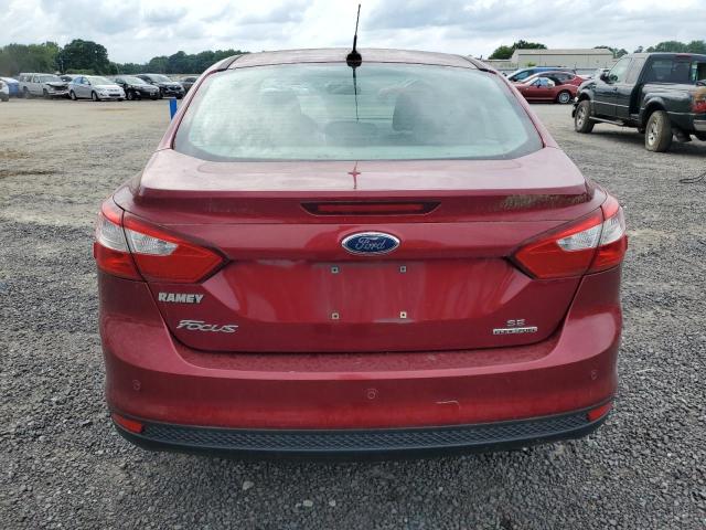 1FADP3F25DL369079 - 2013 FORD FOCUS SE RED photo 6