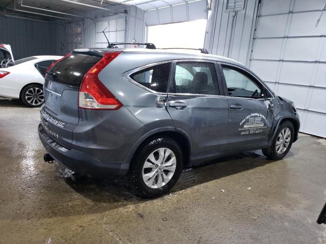 5J6RM3H73DL038996 - 2013 HONDA CR-V EXL GRAY photo 3