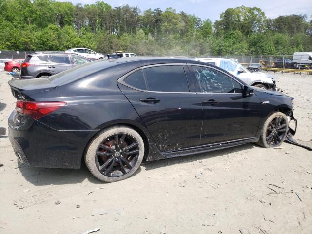 19UUB3F61KA001729 - 2019 ACURA TLX TECHNOLOGY 黑色 照片 3