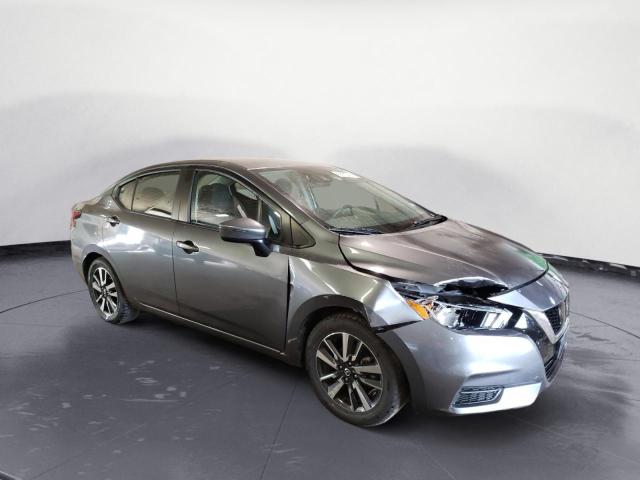 3N1CN8EV6ML887813 - 2021 NISSAN VERSA SV GRAY photo 4