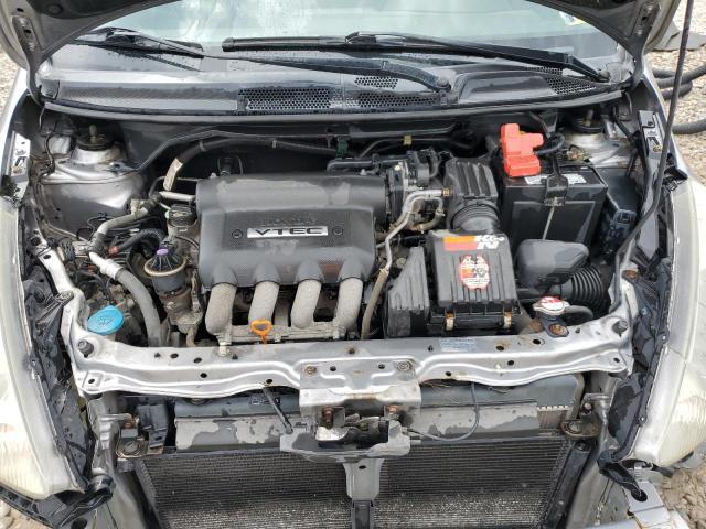 JHMGD38677S046337 - 2007 HONDA FIT S ვერცხლისფერი ფოტო 11