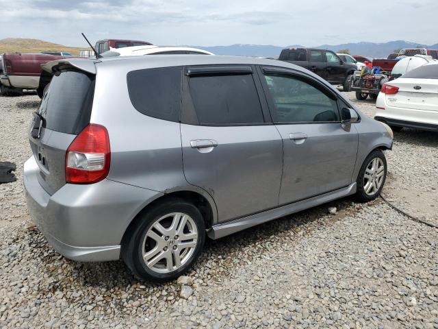 JHMGD38677S046337 - 2007 HONDA FIT S ვერცხლისფერი ფოტო 3
