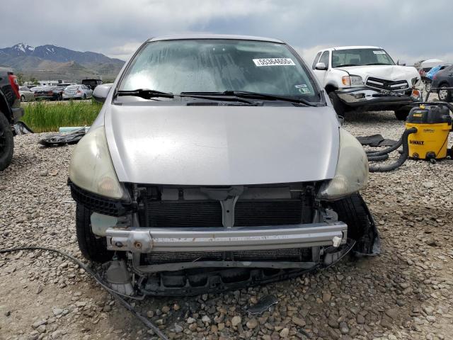 JHMGD38677S046337 - 2007 HONDA FIT S ვერცხლისფერი ფოტო 5