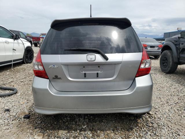 JHMGD38677S046337 - 2007 HONDA FIT S ვერცხლისფერი ფოტო 6
