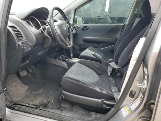 JHMGD38677S046337 - 2007 HONDA FIT S ვერცხლისფერი ფოტო 7
